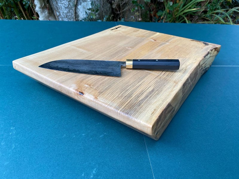 sycamore block chopping board