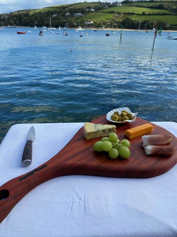 Heart-Shaped Charcuterie Pizza Board in Padauk 4 Charcuterie Board