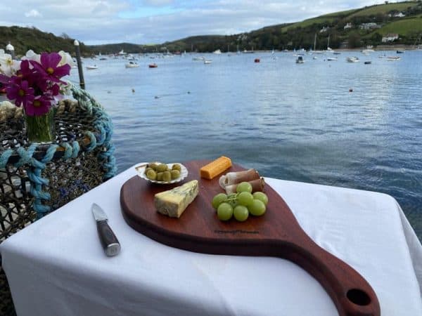 Exotic Padauk Charcuterie Board