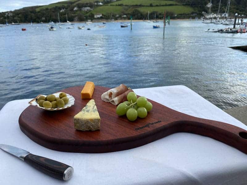 Exotic Padauk Charcuterie Board - Bulbous Shape 3 Charcuterie Board