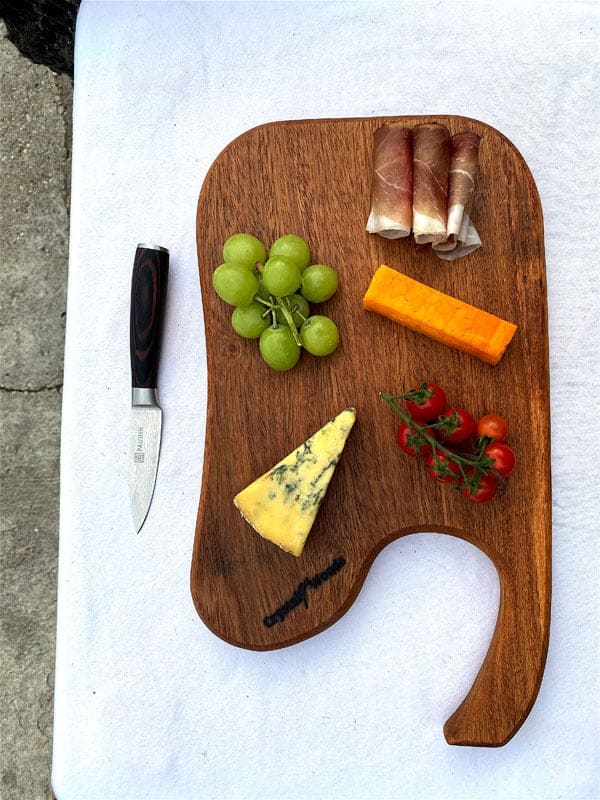 Curved Mango Wood Charcuterie Board 4 Charcuterie Board