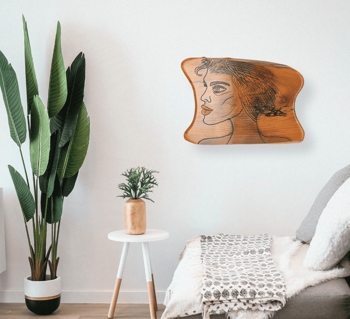Wood Wall Art - United in Myself - Original Artwork 1 wood wall art