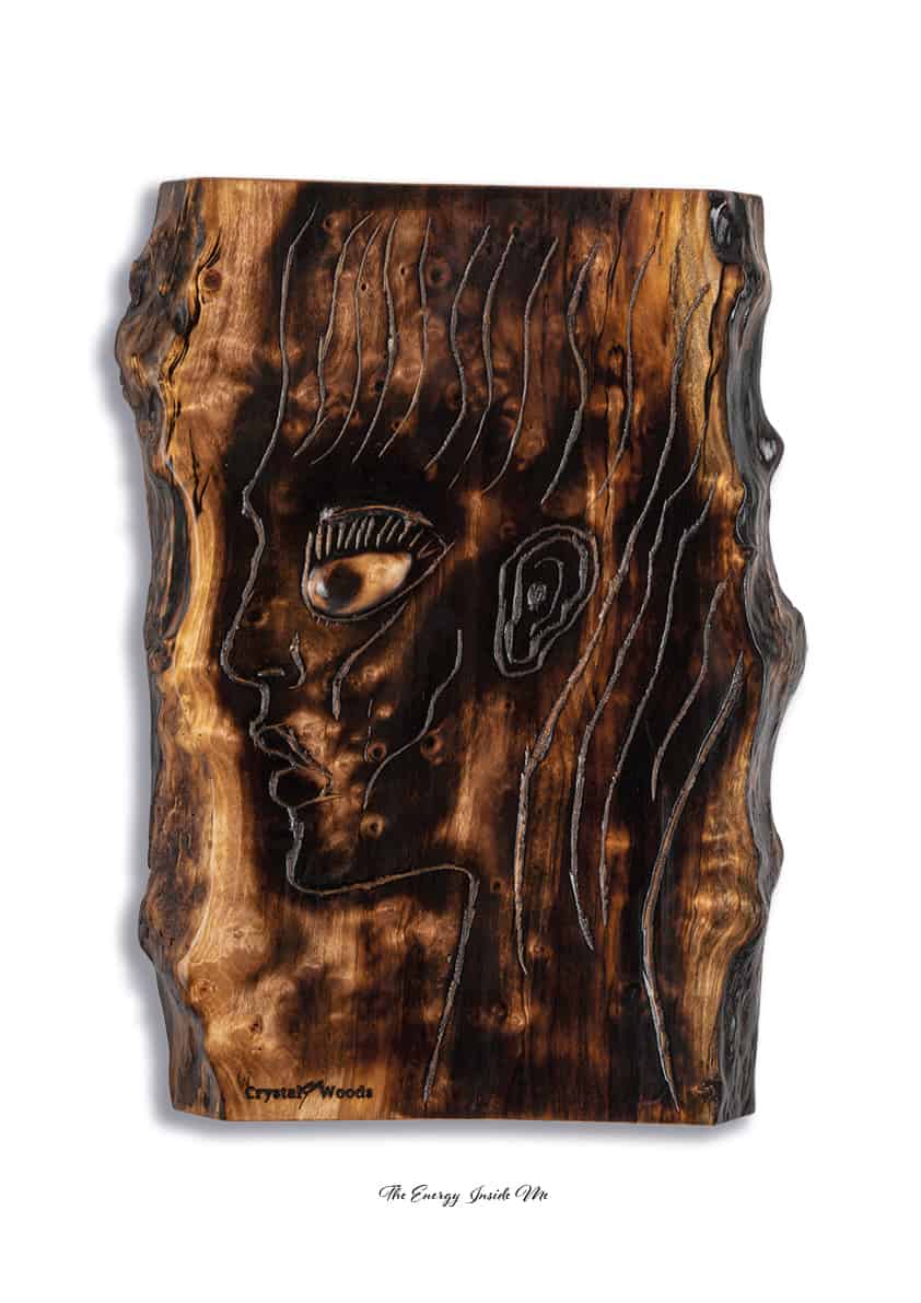 The Energy Inside Me - Limited Edition Fine Art Giclee Print 2 wood wall art