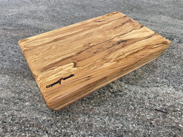 Extra Thick & Chunky Undercut Spalted Beech Chopping Board,