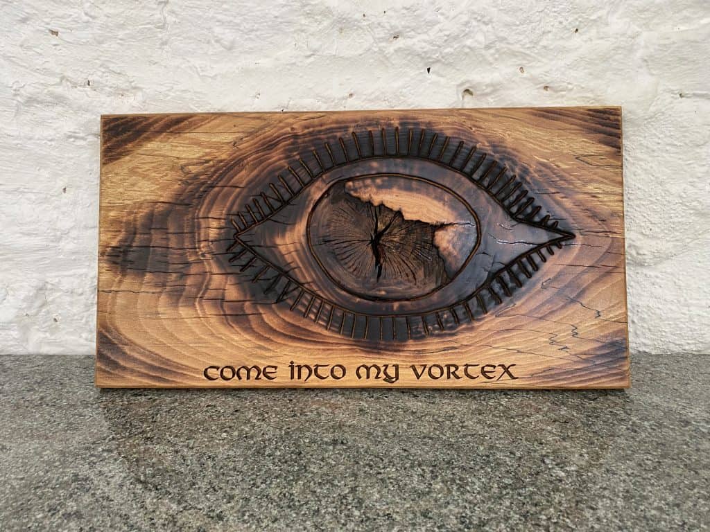 Wood wall art hanging picture