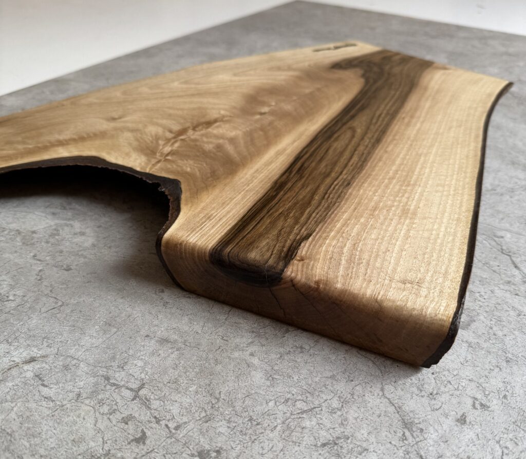 Live edge english walnut chopping board / charcuterie board