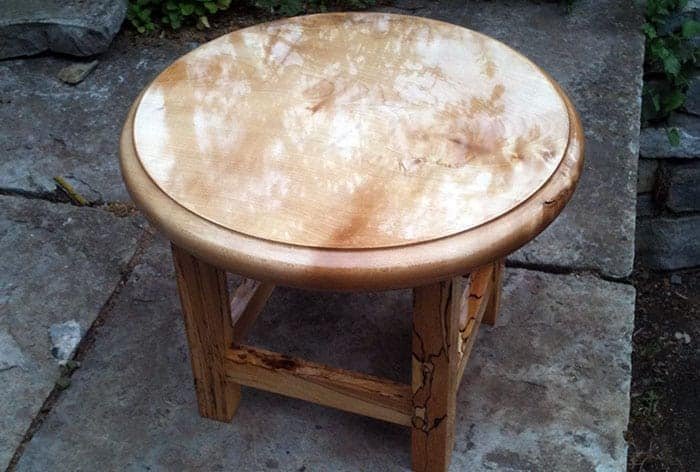 Commissioned Pieces 2 wooden sidetable