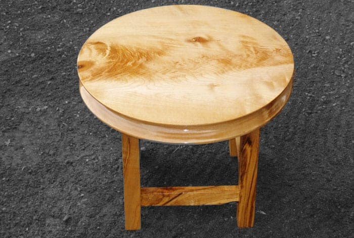 Commissioned Pieces 3 wooden sidetable