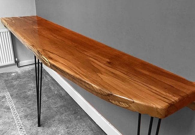 Wooden Spalted top