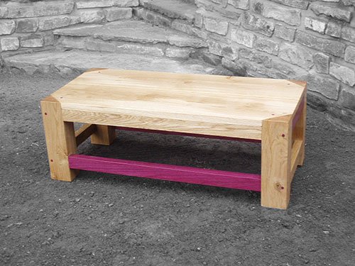 Commissioned Pieces 11 Wooden bench