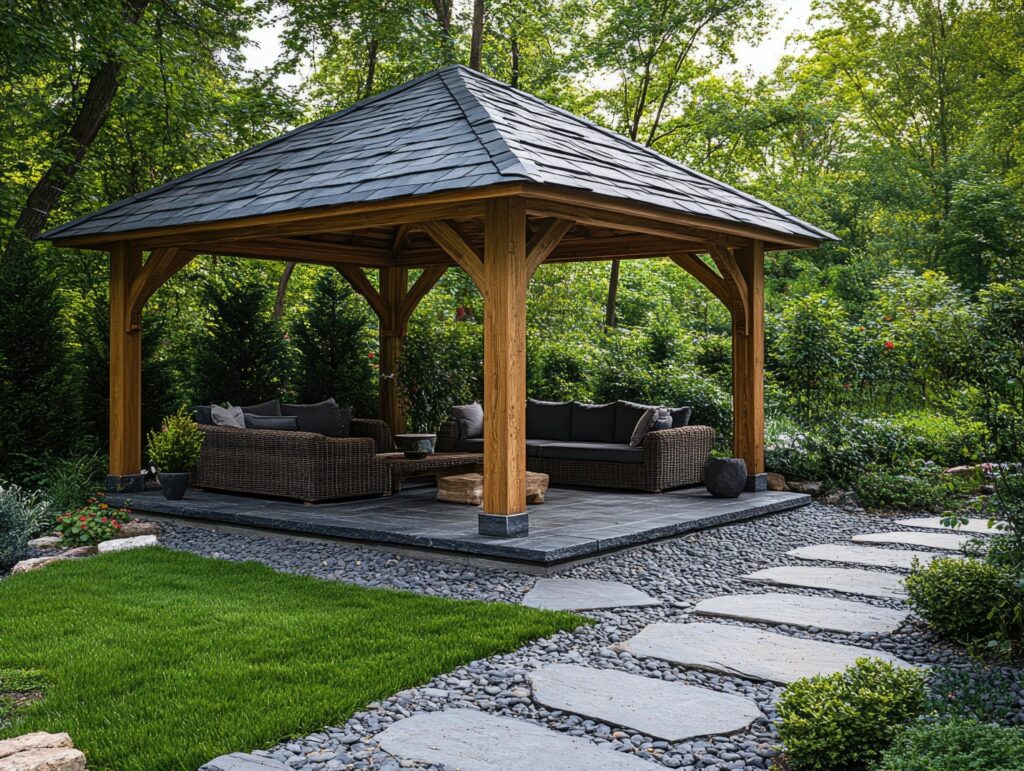 Oak Framed Gazebos 1 Oak Framed Gazebo