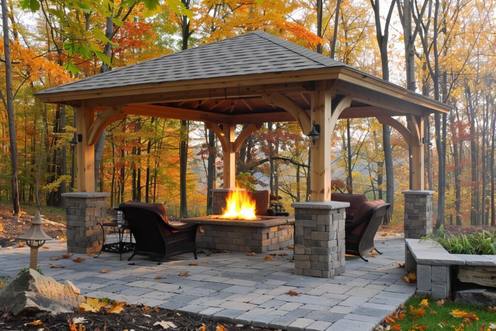 Oak Framed Gazebos 2 Oak Framed Gazebo