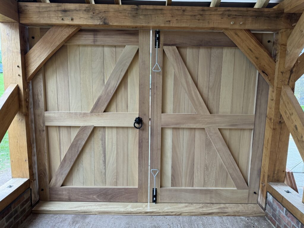 Carpenters and Joiners in South Devon 1 Oak Framed Garages doors