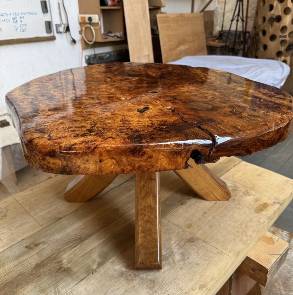 The Allure of a Live Edge Oak Coffee Table 1 IMG 3416 2