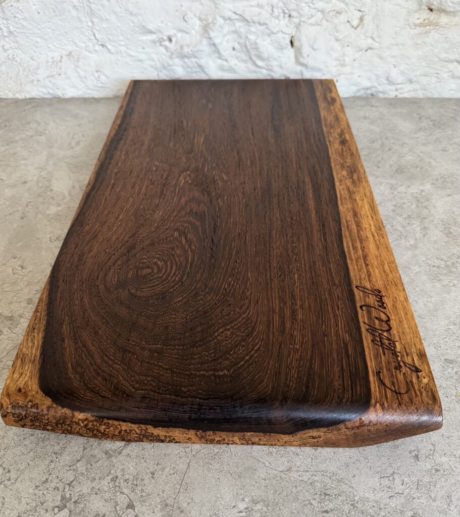 Solid panga panga chopping board