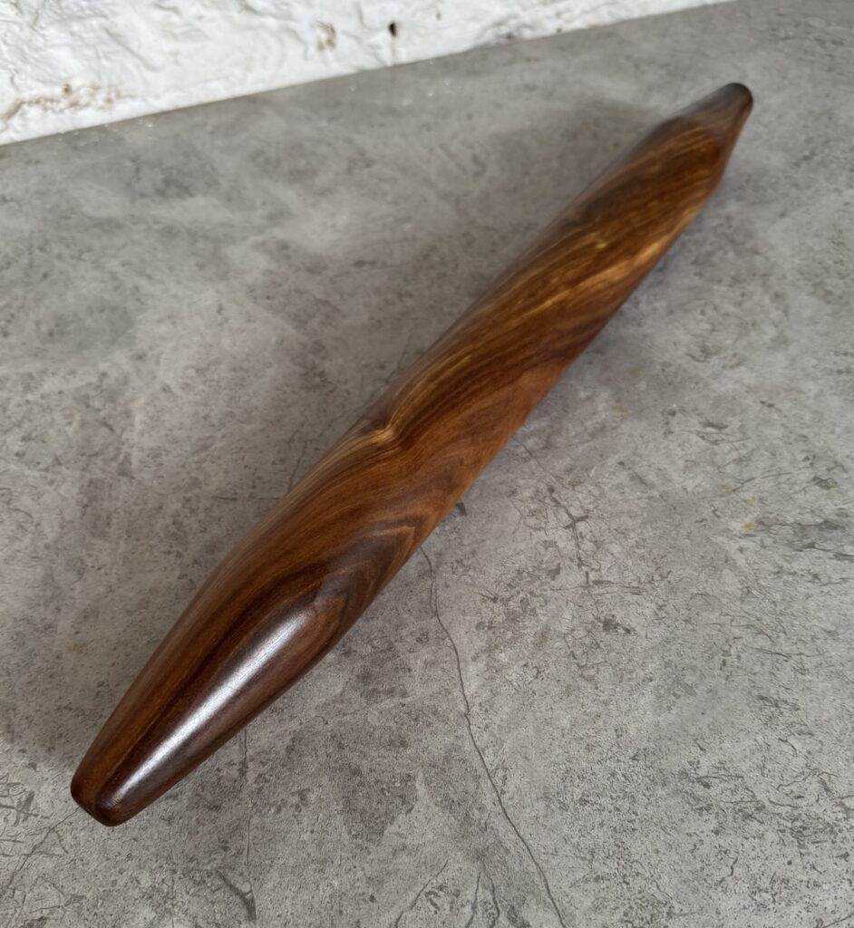 french rolling pin in guava wood