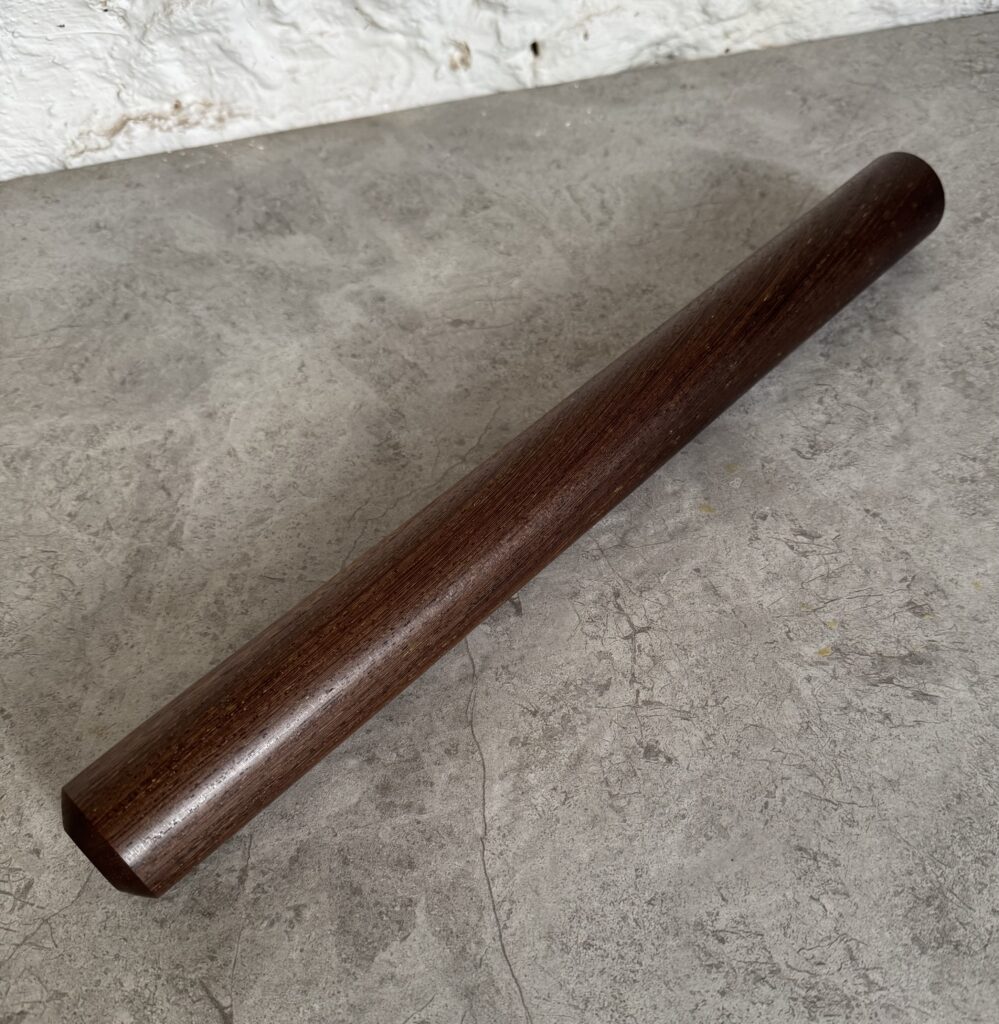 contemporary rolling pin in panga wood