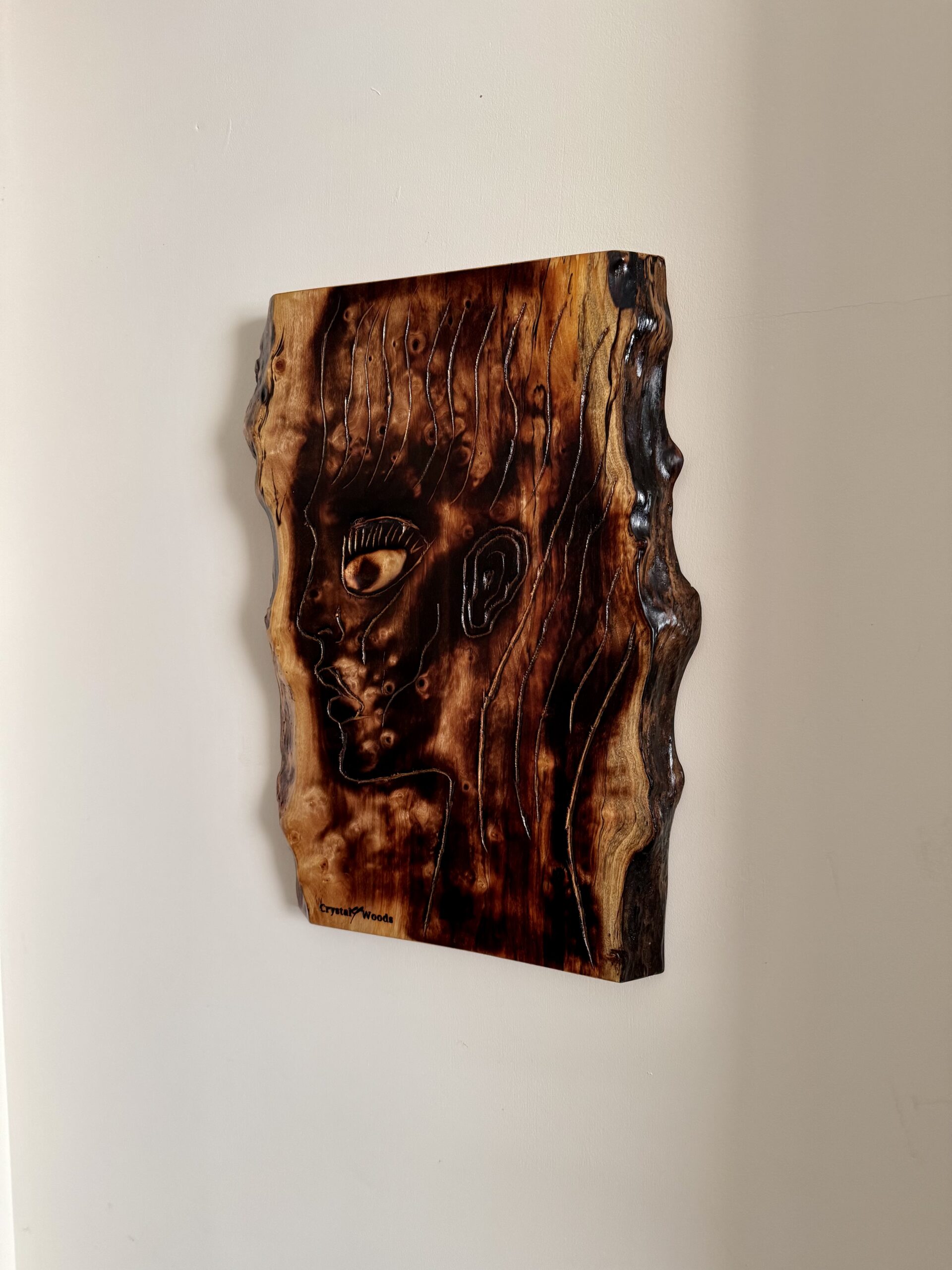 Original Wood Wall Artwork - The Energy Inside Me 3 Original Wood Wall Artwork - The Energy Inside Me - Image 3
