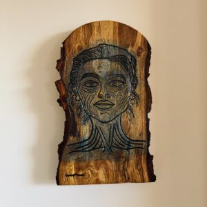 Wood wall art - Mystique