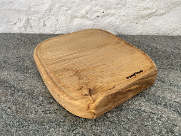 Sycamore Horseshoe Chopping Board, finished in food safe oil