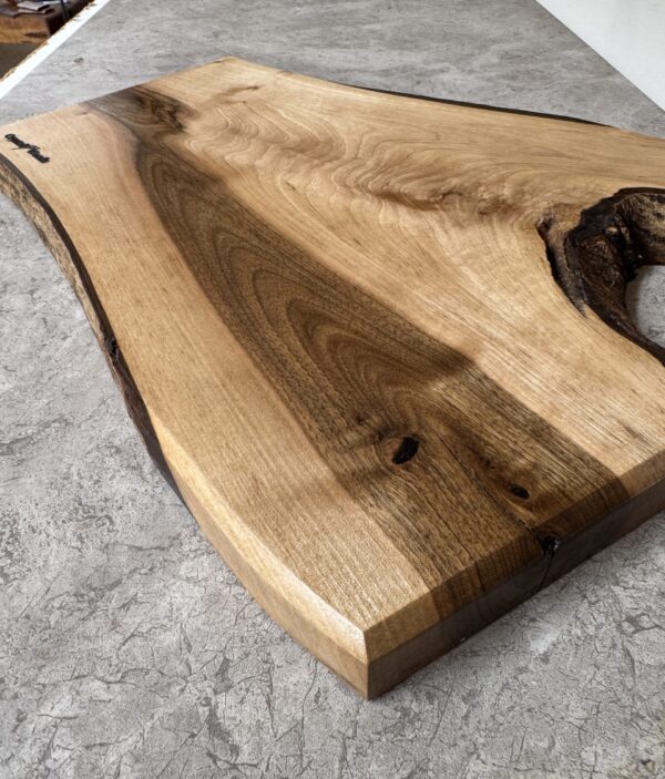 live edge chopping board English Walnut chopping board