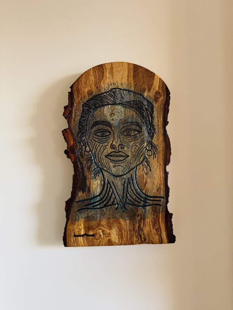 Wood wall art - Mystique